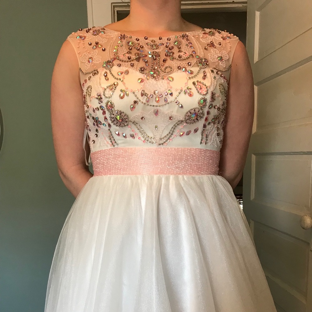 Beautiful white ball gown